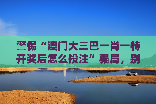 警惕“澳门大三巴一肖一特开奖后怎么投注”骗局，别信非法赌博引流陷阱